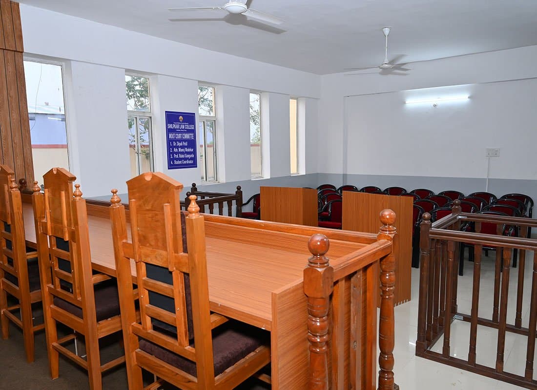 Shilpkar Law College moot court